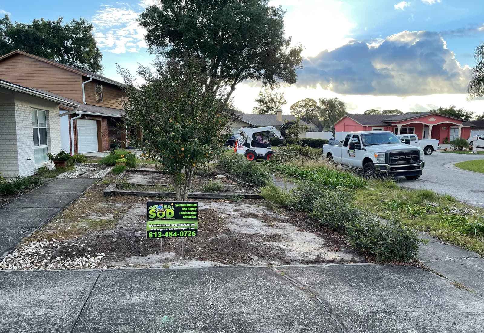 Brandon St. Augustine Sod Installation